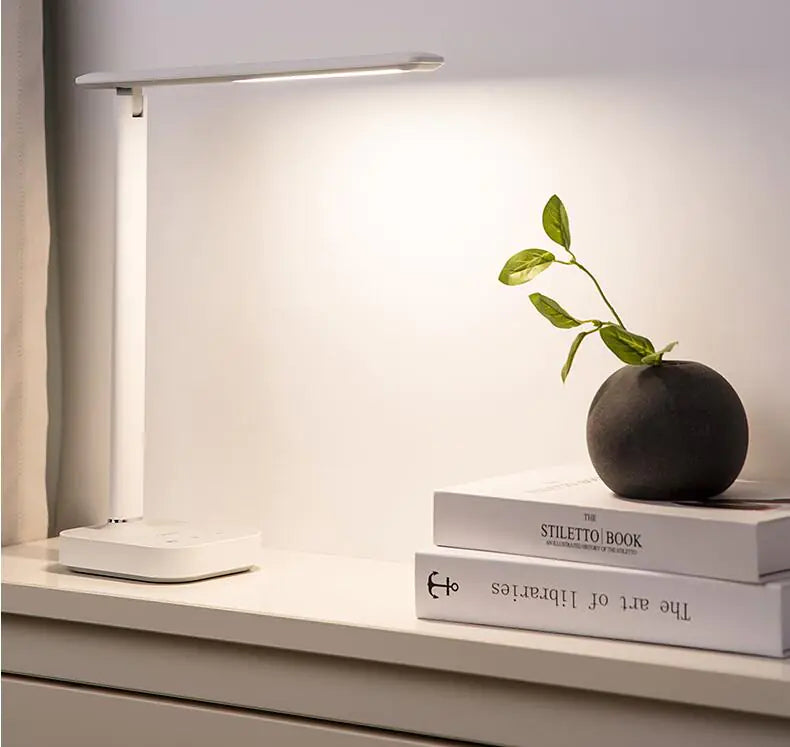 Rechargeable LED Desk Lamp for Students with Eye Care