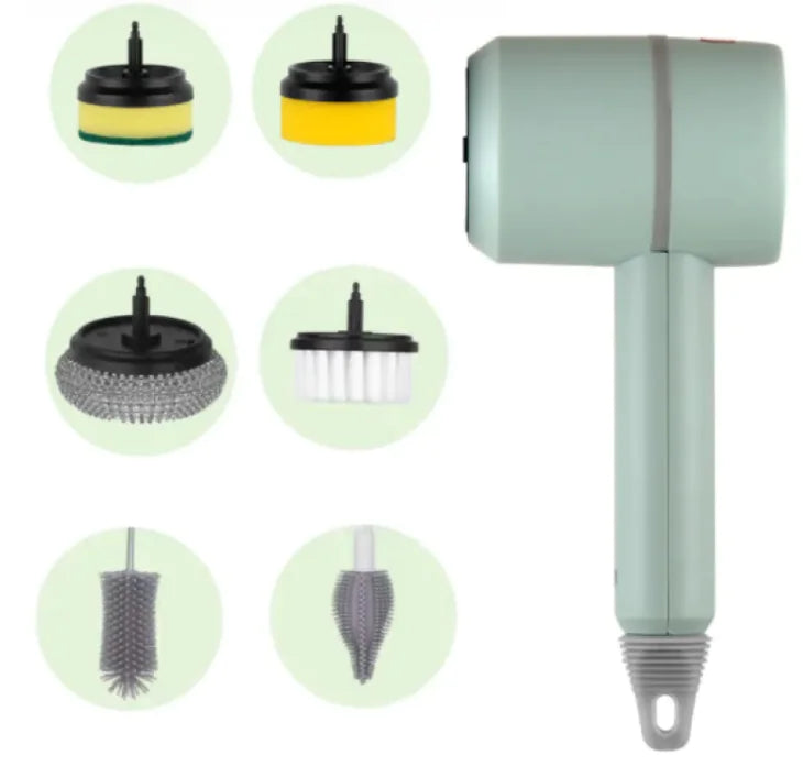 Electric Cleaning Pad Brush