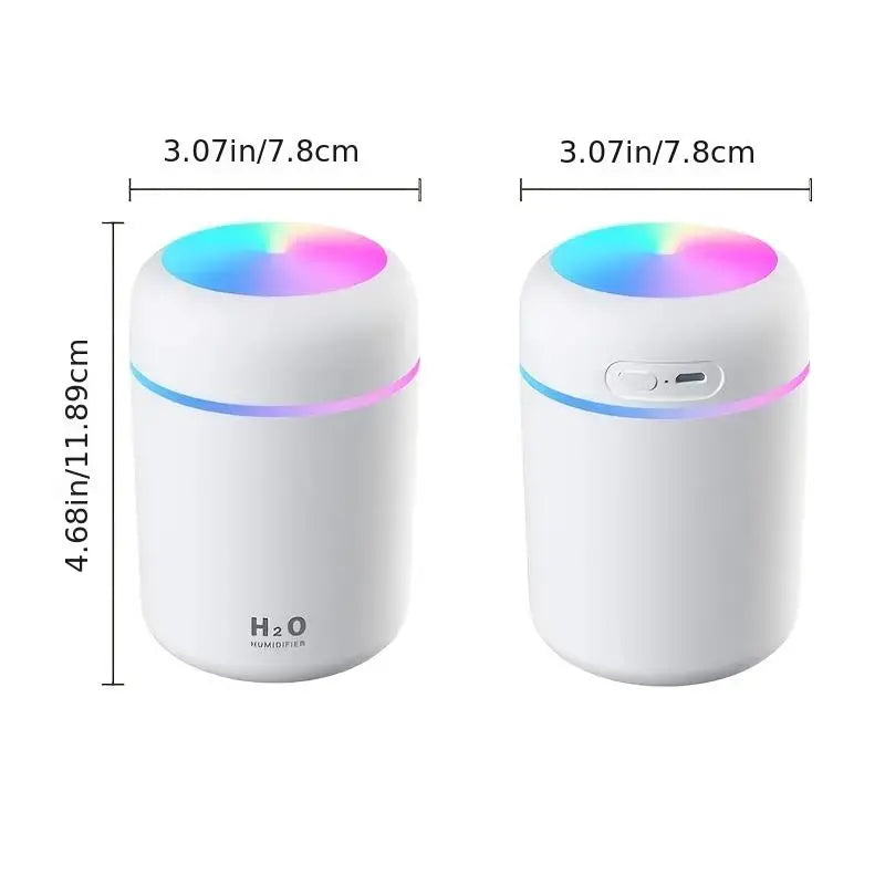 Portable 300ML USB Humidifier and Aroma Diffuser