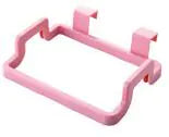 Kitchen Door Trash Bag Holder and Cloth Hanger Rack