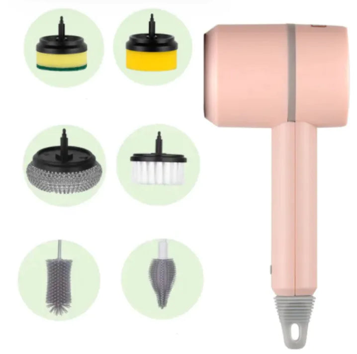Electric Cleaning Pad Brush