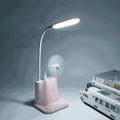 Creative LED Desk Lamp with Phone Charging & Holder